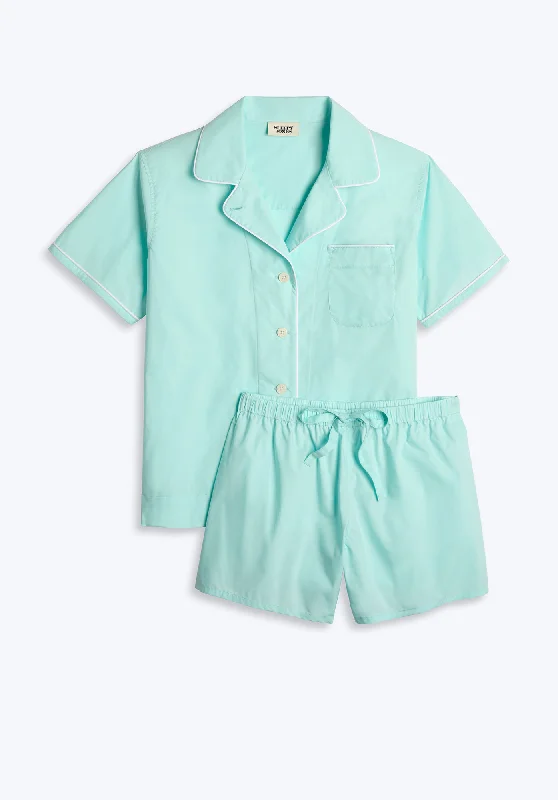 Corita Pajama Set in Bonaire Blue