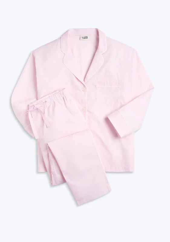 Marina Pajama Set in Pink End on End