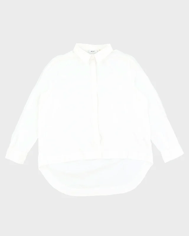 White DKNY Shirt - L