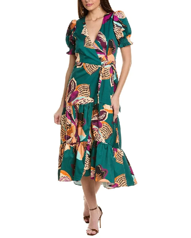 Hutch Midi Wrap Dress