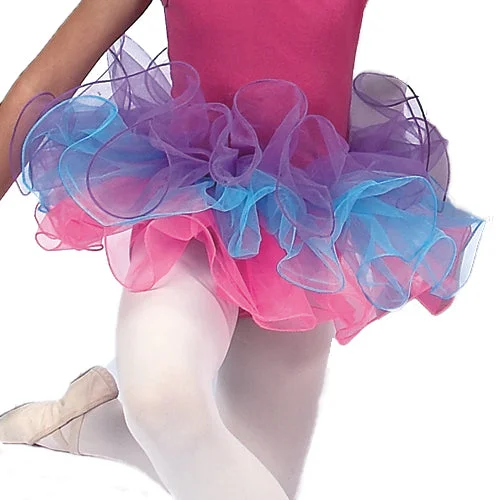 Three Color Tutu with Bow