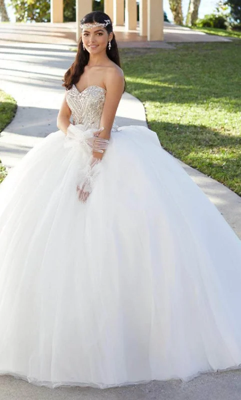 Fiesta Gowns 56485 - Strapless Sweetheart Ballgown