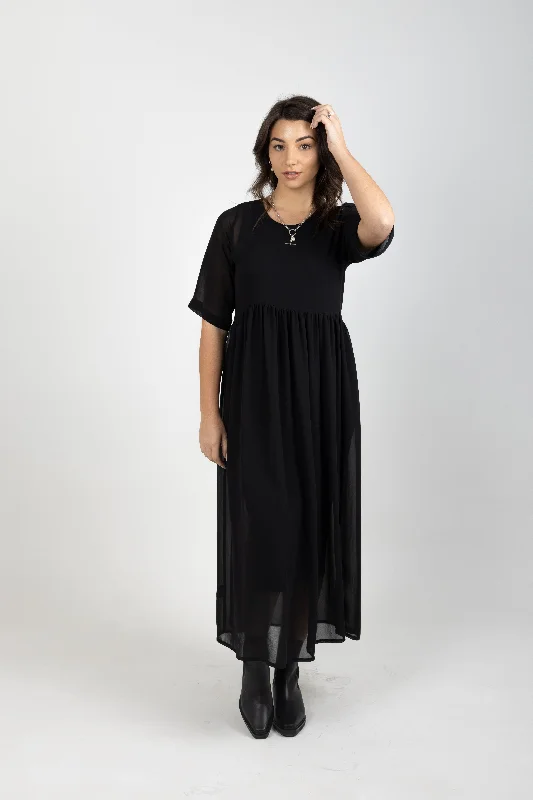 ARC DRESS BLACK