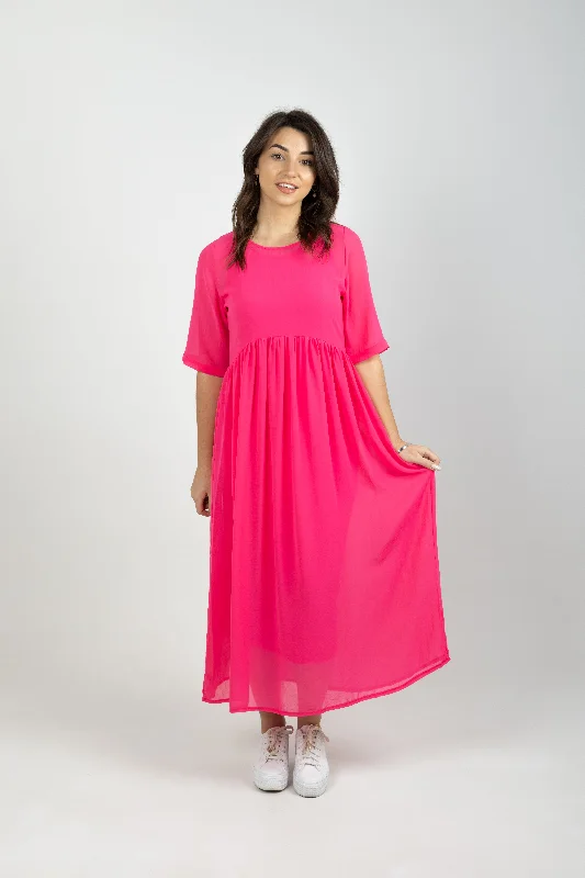 ARC DRESS FLAMINGO