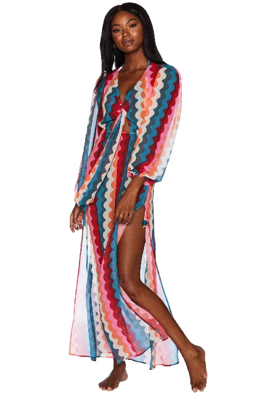 Shiloh Dress - Tropical Wave