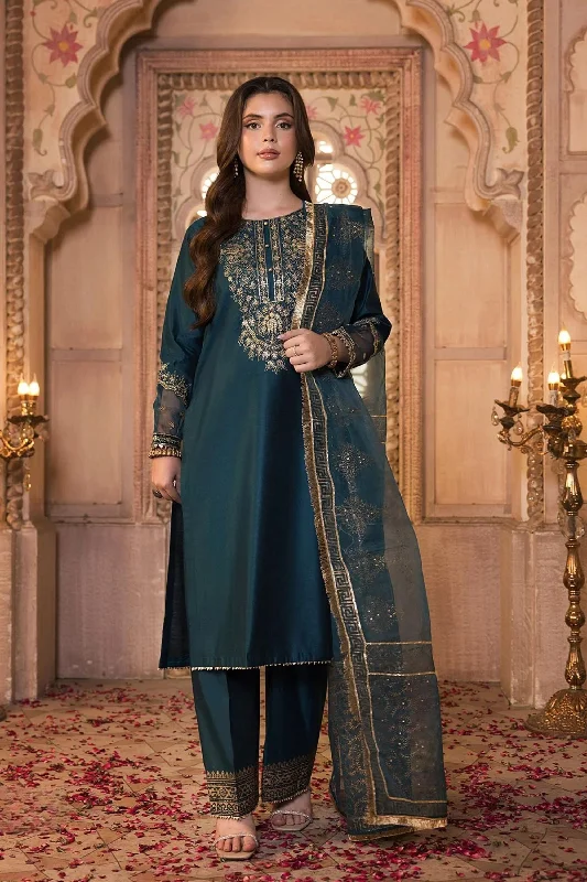 Dark Aqua Katan Formal Wear Suit