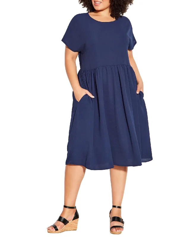 Doll Up Dress | Navy