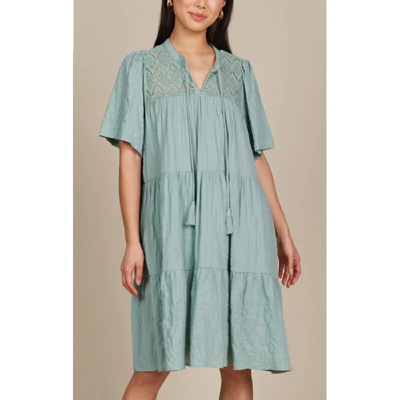 Dress Fleur - Seafoam