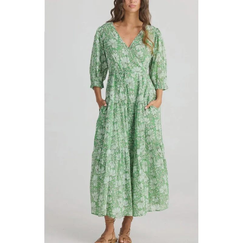 Dress Tara Wrap - Apple Blossom