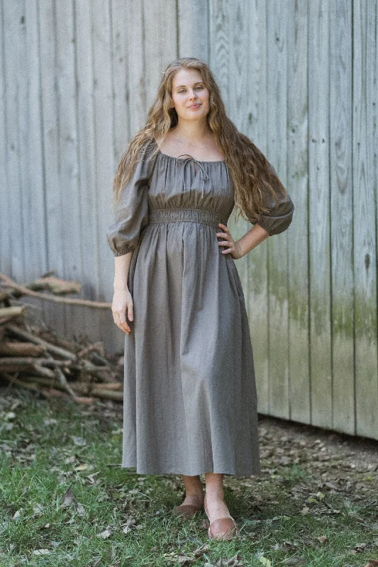 Fulton Dress - Dusty Sage