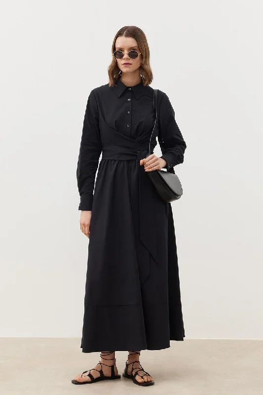 Marni Poplin Collared Dress