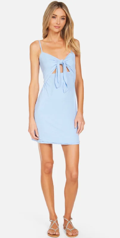 Michael Lauren - Renton Spaghetti Dress - Cornflower Blue