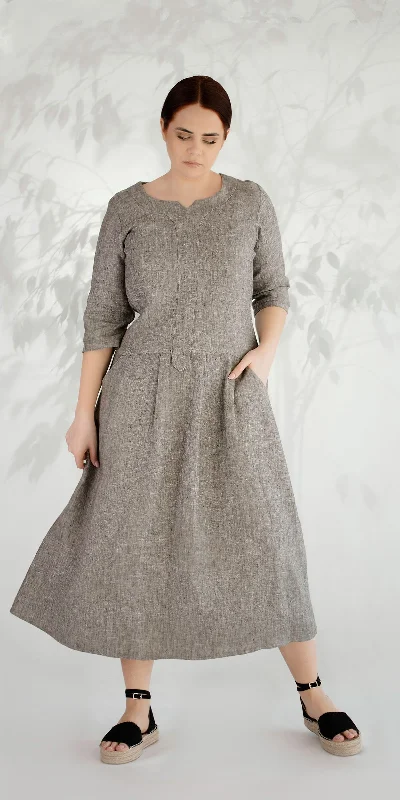 Soft linen dress