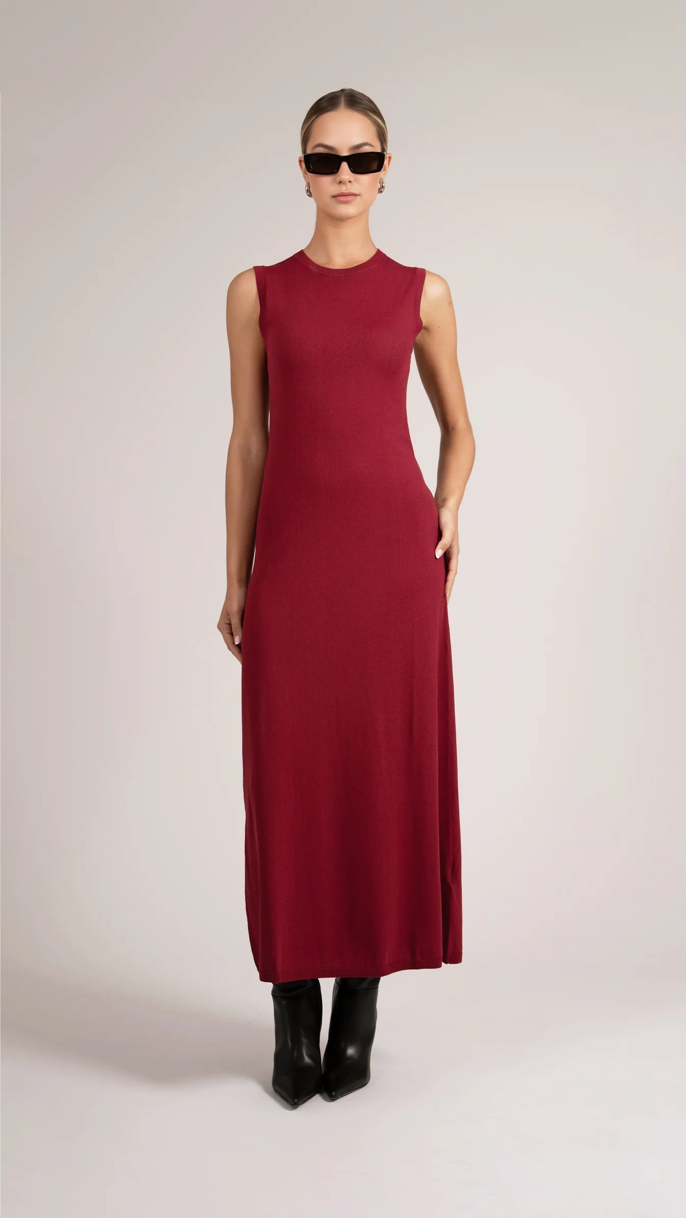 Parentezi - Marylin Knit Dress - Bordeaux