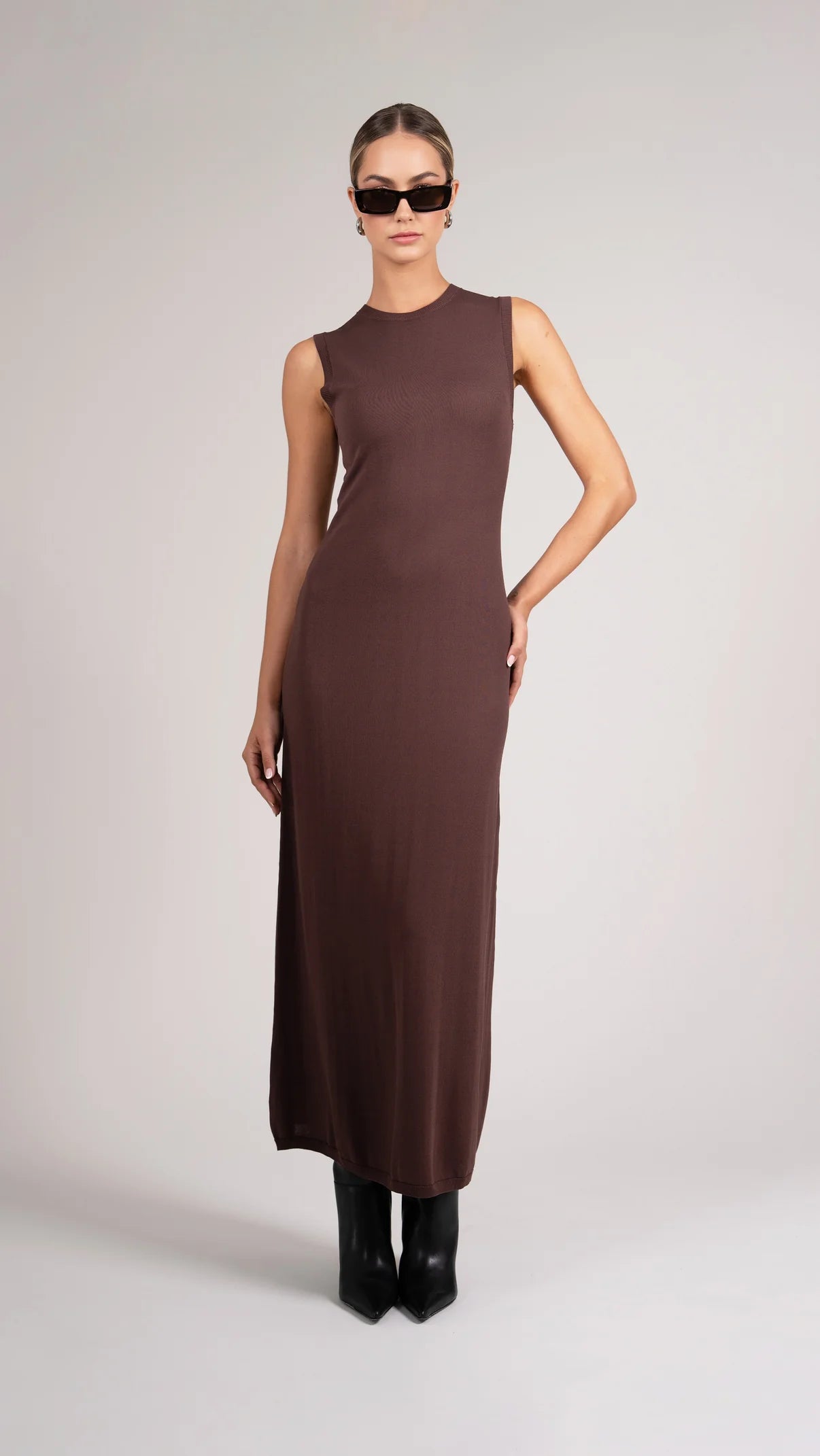 Parentezi - Marylin Knit Dress - Chocolate