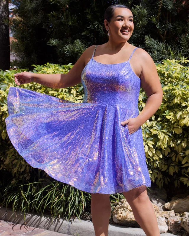 Shade Shifter Homecoming Dress | Polar Purple