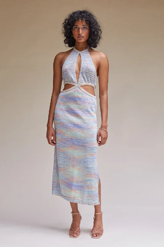 Suboo - Space Dye Halter Dress - Multi