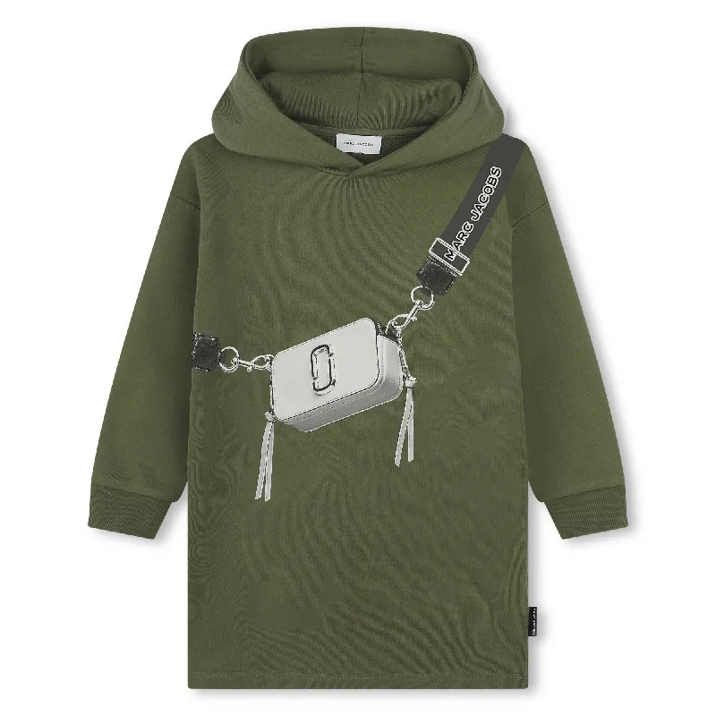 Crossbody bag hoodie dress by Marc Jacobs