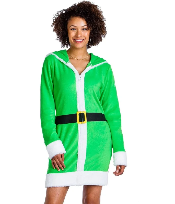 Women's Little Helper Fleece Cozy Dress