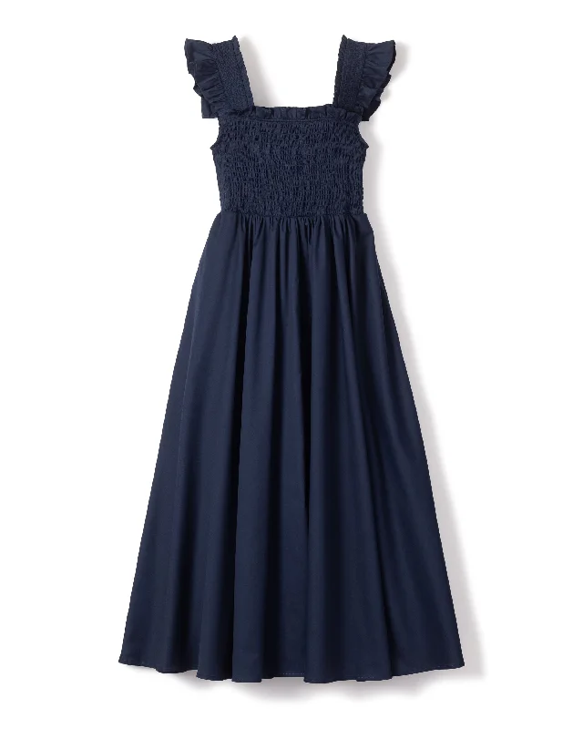 Women's Twill Margaux Dress | Navy