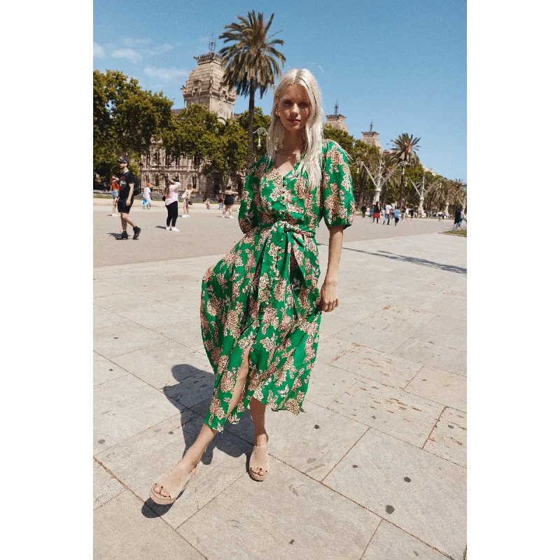 Zoe Kratzmann Ebb Dress - K'gari Palm Green