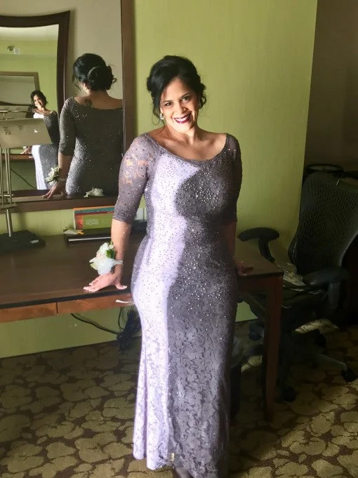 Other Gray Lace gown