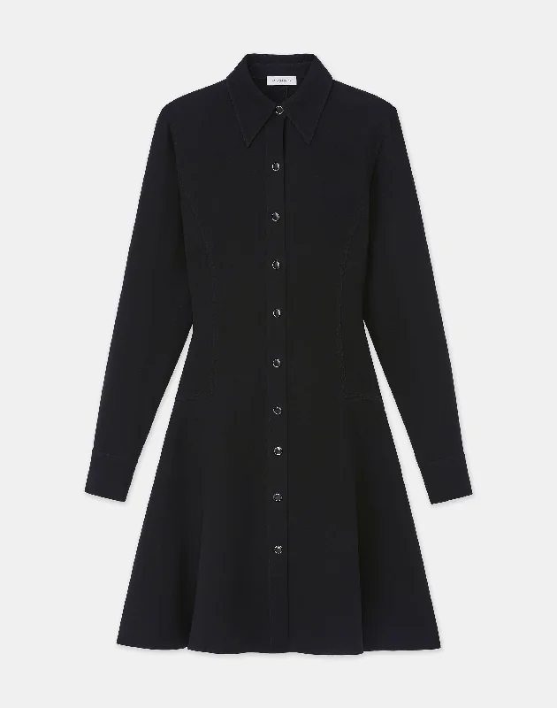 Responsible Finesse Crepe Shirtdress