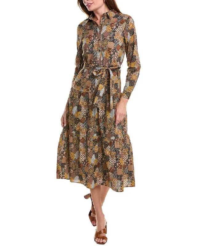 YAL New York Printed Shirtdress